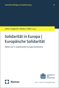 Solidarität in Europa | Europäische Solidarität -  - kostenlos E-Book