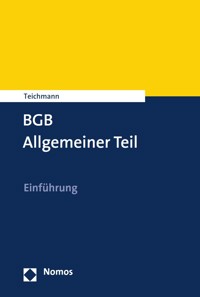 BGB Allgemeiner Teil - Artur Teichmann - E-Book