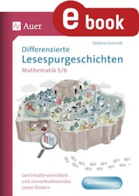 Differenzierte Lesespurgeschichten Mathematik 5-6 - Stefanie Schmidt - E-Book