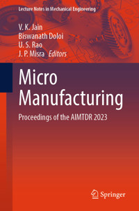 Micro Manufacturing -  - E-Book
