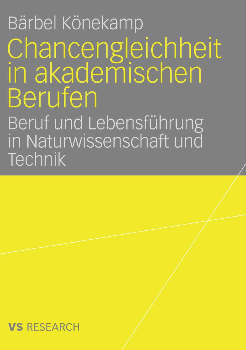 Chancengleichheit in akademischen Berufen - Bärbel Könekamp - E-Book