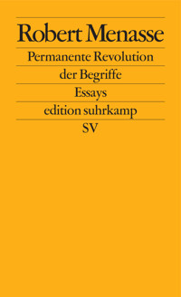 Permanente Revolution der Begriffe - Robert Menasse - E-Book