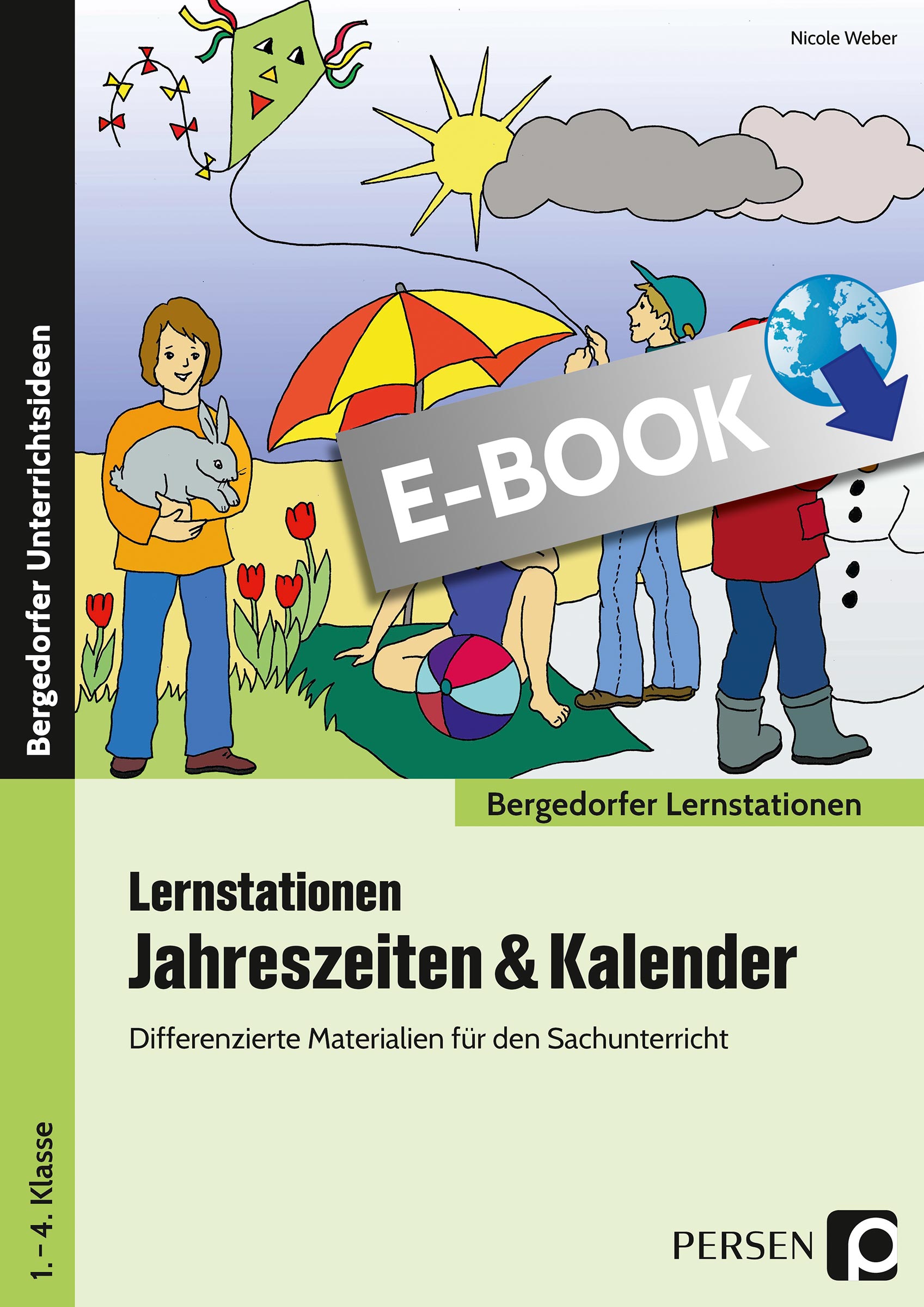 Lernstationen Jahreszeiten & Kalender - Nicole Weber - E-Book
