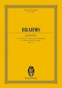String Quintet G major - Johannes Brahms - E-Book
