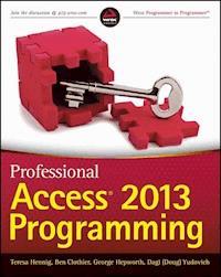 Professional Access 2013 Programming - Teresa Hennig - E-Book