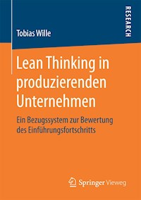 Lean Thinking in produzierenden Unternehmen - Tobias Wille - E-Book