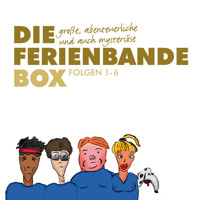 Die große, abenteuerliche und auch mysteriöse Ferienbande Box, Folge 1-6 - Die Ferienbande - Hörbuch