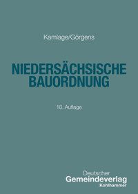 Niedersächsische Bauordnung - Oliver Kamlage - E-Book