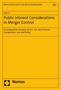Public Interest Considerations in Merger Control - Qian Li - E-Book