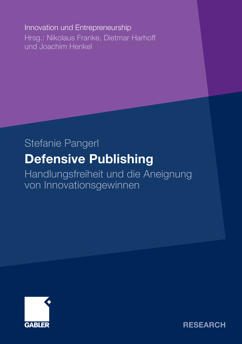 Defensive Publishing - Stefanie Pangerl - E-Book