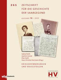 Kriegserinnerungen und Kriegsfolgen -  - E-Book