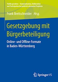 Gesetzgebung mit Bürgerbeteiligung -  - E-Book