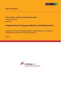 Ungleichheiten im Zugang zu Medizin und Medikamenten - Fabian Christmann - E-Book