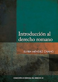 Introducción al derecho romano - Elvira Méndez - E-Book