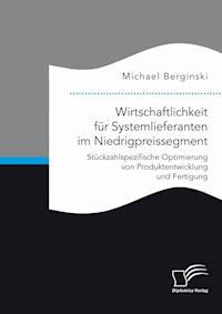 Wirtschaftlichkeit für Systemlieferanten im Niedrigpreissegment: Stückzahlspezifische Optimierung von Produktentwicklung und Fertigung - Michael Berginski - E-Book