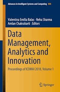 Data Management, Analytics and Innovation -  - E-Book