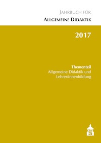 Jahrbuch für Allgemeine Didaktik 2017 -  - E-Book