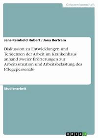 Diskussion zu Entwicklungen und Tendenzen der Arbeit im Krankenhaus anhand zweier Erörterungen zur Arbeitssituation und Arbeitsbelastung des Pflegepersonals - Jens-Reinhold Hubert - E-Book