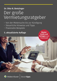Der große Vermietungsratgeber - Otto N. Bretzinger - E-Book