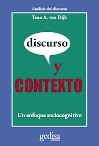 Discurso y contexto - Teun A. van Dijk - E-Book