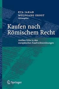 Kaufen nach Römischem Recht -  - E-Book