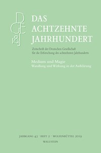 Das achtzehnte Jahrhundert 43/2 - - E-Book