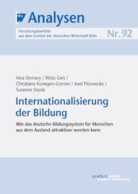 Internationalisierung der Bildung - Vera Demary - E-Book