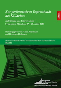 Zur performativen Expressivität des KClaviers -  - E-Book