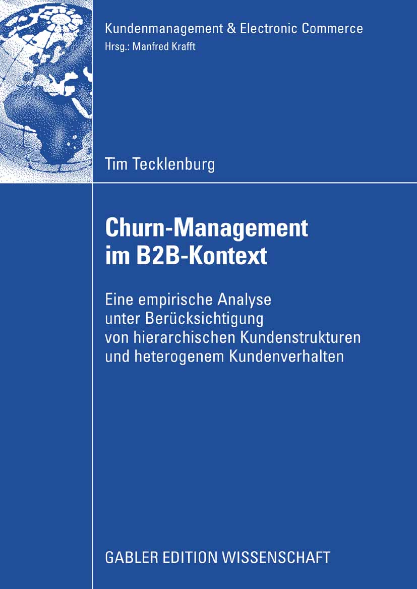 Churn-Management im B2B-Kontext - Tim Tecklenburg - E-Book