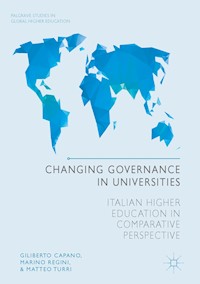 Changing Governance in Universities - Giliberto Capano - E-Book