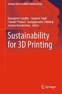 Sustainability for 3D Printing -  - E-Book