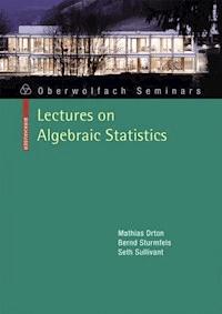 Lectures on Algebraic Statistics - Mathias Drton - E-Book