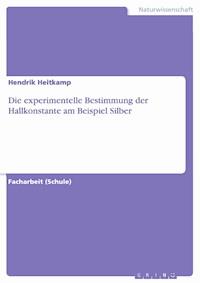 Die experimentelle Bestimmung der Hallkonstante am Beispiel Silber - Hendrik Heitkamp - E-Book