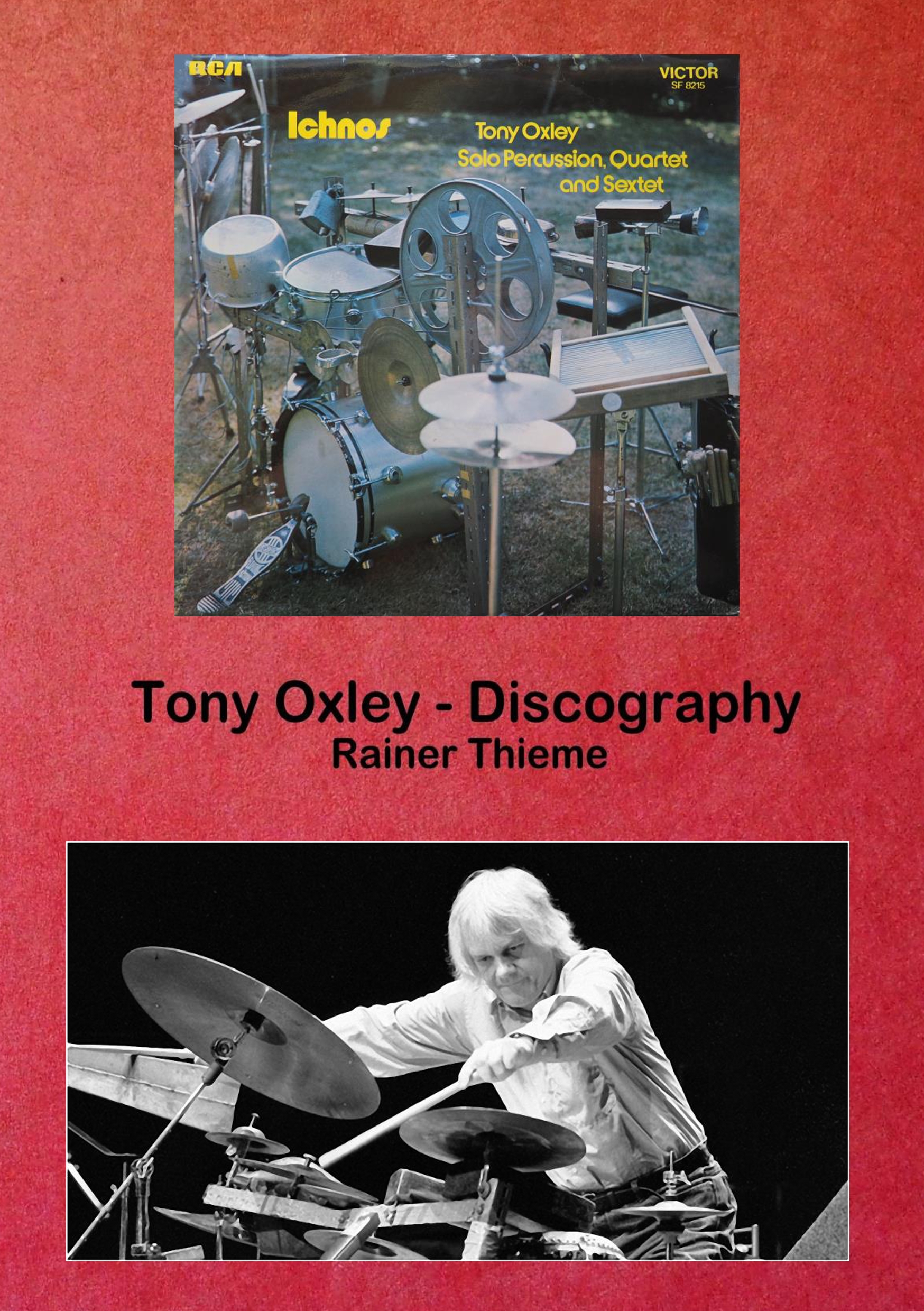 Tony Oxley - Discography - Rainer Thieme - E-Book