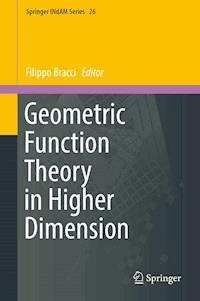 Geometric Function Theory in Higher Dimension -  - E-Book