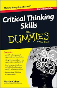 Critical Thinking Skills For Dummies - Martin Cohen - E-Book