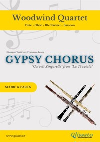 Woodwind Quartet "Gypsy Chorus" score & parts - Giuseppe Verdi - E-Book