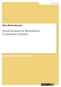 Social Inclusion in Microfinance Cooperative Societies - Man Bishwakarma - E-Book