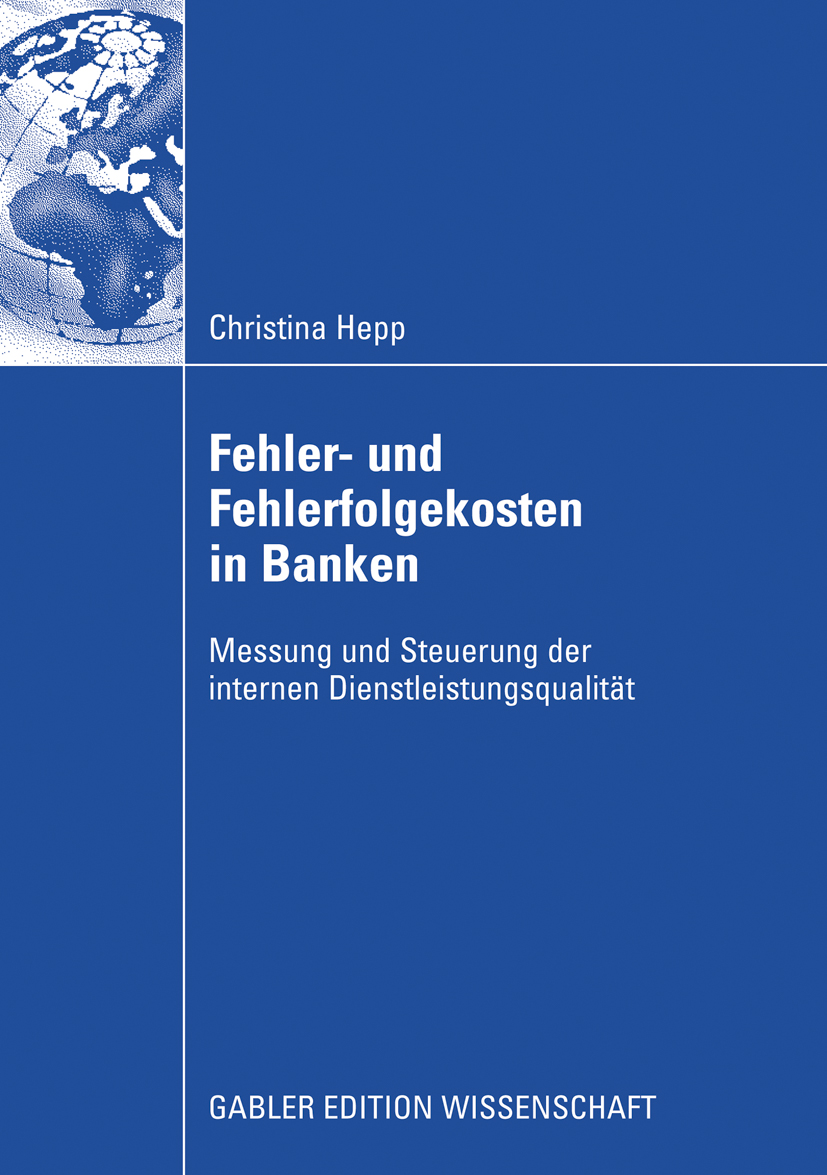 Fehler und Fehlerfolgekosten in Banken - Christina Hepp - E-Book