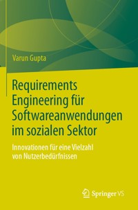 Requirements Engineering für Softwareanwendungen im sozialen Sektor - Varun Gupta - E-Book