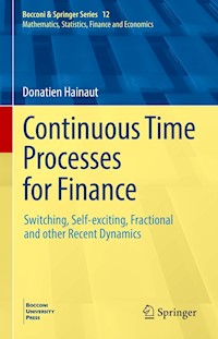 Continuous Time Processes for Finance - Donatien Hainaut - E-Book