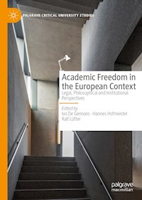 Academic Freedom in the European Context -  - E-Book