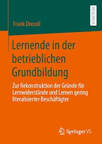 Lernende in der betrieblichen Grundbildung - Frank Drecoll - E-Book