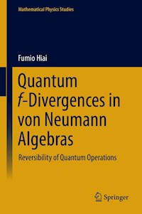 Quantum f-Divergences in von Neumann Algebras - Fumio Hiai - E-Book