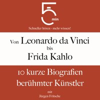 Von Leonardo da Vinci bis Frida Kahlo: 10 kurze Biografien berühmter Künstler - 5 Minuten - Hörbuch