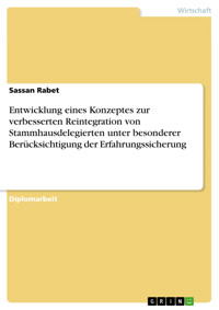 Entwicklung eines Konzeptes zur verbesserten Reintegration von Stammhausdelegierten unter besonderer Berücksichtigung der Erfahrungssicherung - Sassan Rabet - E-Book