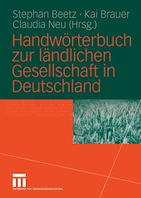 Handwörterbuch zur ländlichen Gesellschaft in Deutschland -  - E-Book