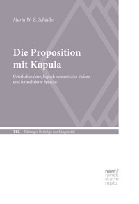 Die Proposition mit Kopula - Maria W. Z. Schädler - E-Book
