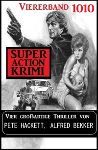 Super Action Krimi Viererband 1020 - Alfred Bekker - E-Book
