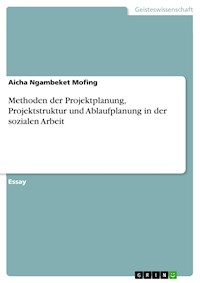 Methoden der Projektplanung, Projektstruktur und Ablaufplanung in der sozialen Arbeit - Aicha Ngambeket Mofing - E-Book